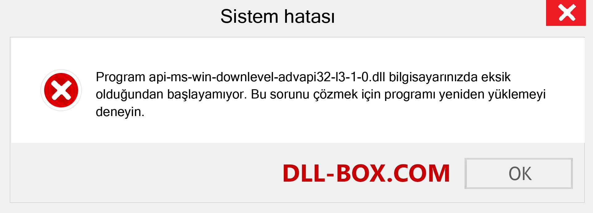 api-ms-win-downlevel-advapi32-l3-1-0.dll dosyası eksik mi? Windows 7, 8, 10 için İndirin - Windows'ta api-ms-win-downlevel-advapi32-l3-1-0 dll Eksik Hatasını Düzeltin, fotoğraflar, resimler